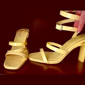 Banana Yellow F21 Heels